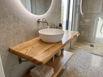 Piano o Mobile Bagno in legno