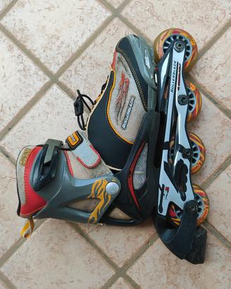 Set rollerblade allungabili 36-40