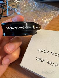 Adattatore canon AF-FD