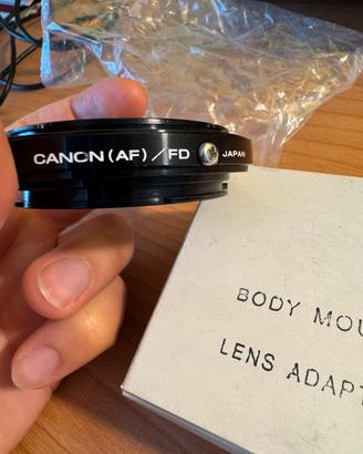 Adattatore canon AF-FD