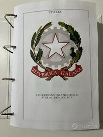 Collezione Francobolli annullati Italia 1945-2019