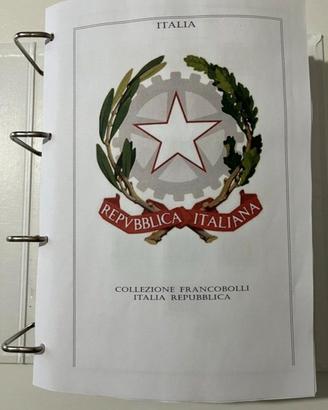 Collezione Francobolli annullati Italia 1945-2019