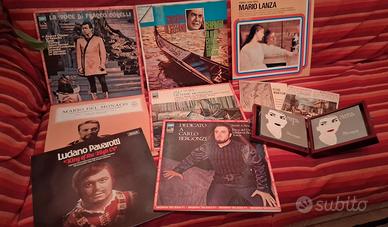 LP vinili Grandi interpreti musica lirica