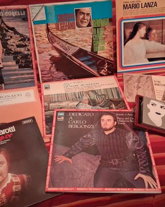 LP vinili Grandi interpreti musica lirica