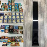 Scaffale colonna porta CD + 64 CD misti