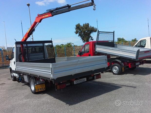 Iveco daily 35c13 2.8 tdi patente b con gru