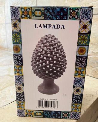 Coppia di lampade pigna Giardini di Marzo