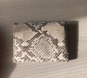 Portafoglio Celio Nazzareno - VERO PITONE - Nuovo 