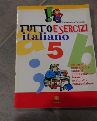 libro compiti scuola elementare 