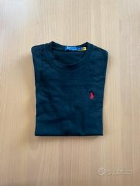 maglietta polo ralph lauren nera taglia M