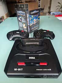 Sega Megadrive + Everdrive + Giochi + 2 Controller