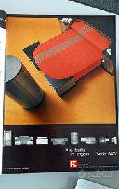 camera Serie 540 Ico Parisi per f.lli Longhi 1969