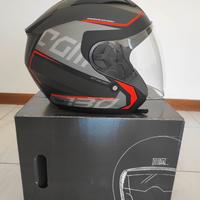 Casco moto CGM 130S APACHE Grigio-Arancione tg.M