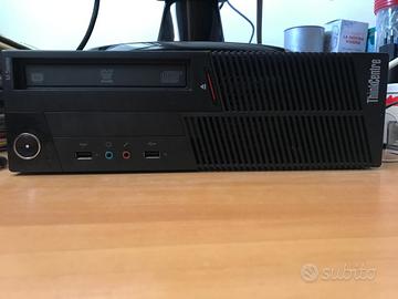 Lenovo ThinkCentre PC fisso i3 + monitor  LG