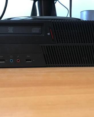 Lenovo ThinkCentre PC fisso i3 + monitor  LG