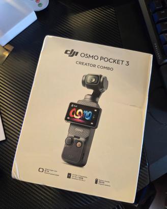 DJI Osmo Pocket 3 Creator Combo + Filtro