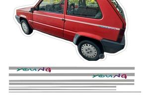Fiat Panda Young kit fasce adesivi sticker aufkleb