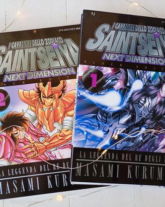 Manga Saint seiya next dimension black edition 