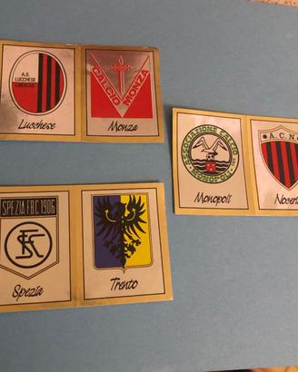 Panini - Lotto scudetti Serie C originali 1987-88