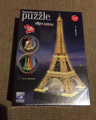 Puzzle 3D Ravensburger Tour Eiffel Nuovo