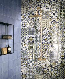 Piastrella 20x20 Fiore Mix Lucido Sant'Agostino
