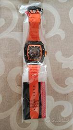 OROLOGIO CURREN ARANCIO SIMIL RICHARD MILLER