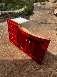 Mobile bagno con cassettiera