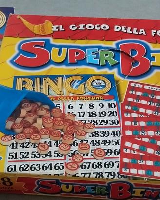 Super Bingo 48 cartelle - gioco da tavolo 