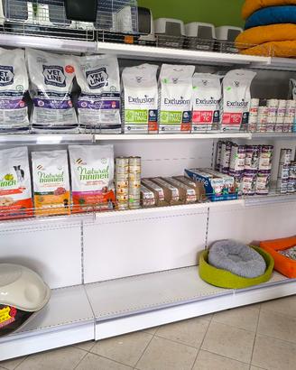 Gondola scaffale doppia esposizione 