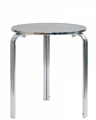 Tavoli bar in alluminio tondo 60 cm