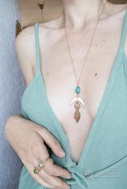 Collana Dea Terra🌿Pietra Avventurina 