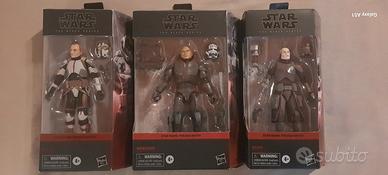 3 action figure starwars the badbatch.