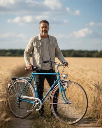 Bici da passeggio retrò per lunghe passeggiate 