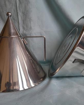 2 BOLLITORI ALESSI ACCIAIO 
