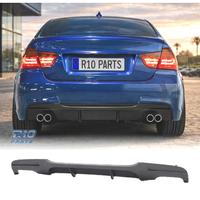 DIFFUSORE BMW E90 E91 LOOK M3 NERO OPACO