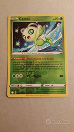 Card Carta Pokemon Celebi RARA FOIL