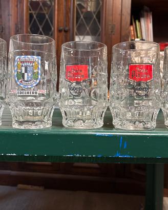 Boccali da birra vintage