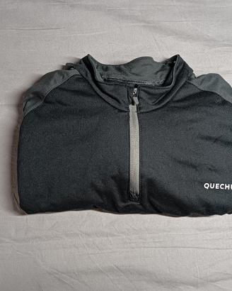 Felpa leggera aderente Quechua