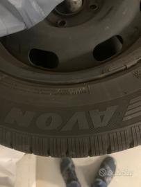 Cerchi e gomme quattro stagioni M+S 195/55 R15