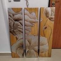 Quadro da parete a 3 pannelli 