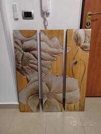 Quadro da parete a 3 pannelli 
