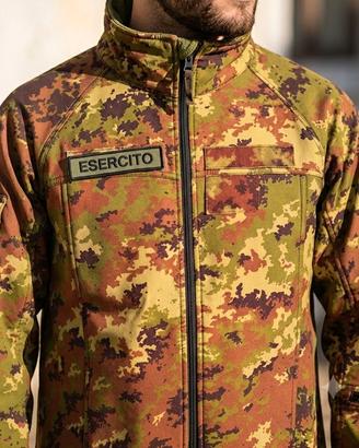 Giacca Windstopper Softshell Mimetica Camo

