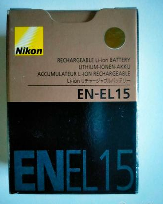 Batteria Nikon EN-EL15 Nuova