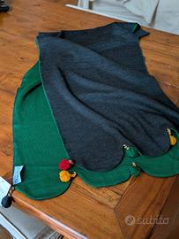 Vintage stola lana double face 