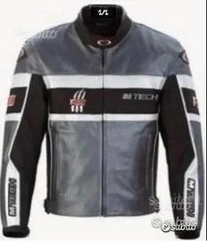 giubbino pelle moto