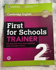 Libro inglese First for Schools Trainer 2