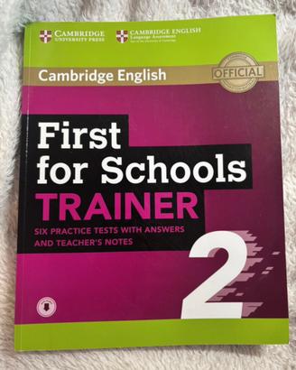 Libro inglese First for Schools Trainer 2