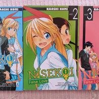 Nisekoi - Naoshi Komi - Volumi 1 - 2 - 3