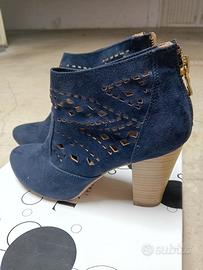 Stivaletti blu navy Tata n.38