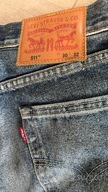 JEANS LEVIS 511 taglia 30 lunghezza 32